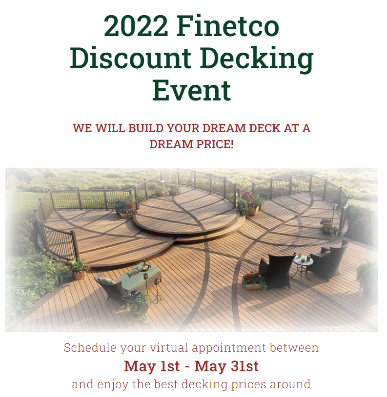 Decking Event Front Page
